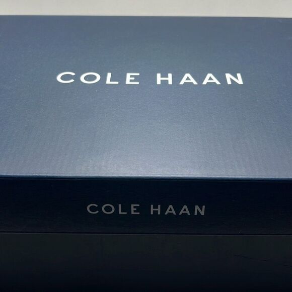 Cole Haan Navy Knit Derby with Tan Accents main image 7